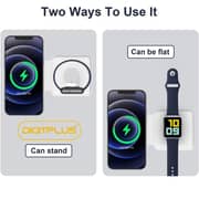 Digitplus 2 In 1 Magsafe Charger White