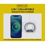 Digitplus 2 In 1 Magsafe Charger White