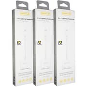 Digitplus 2 In 1 Lightning Adaptor White