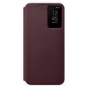 Samsung Smart Clear View Cover Burgundy Galaxy S22 Plus