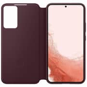 Samsung Smart Clear View Cover Burgundy Galaxy S22 Plus