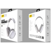 Aspor A618 Wireless On Ear Headset White