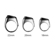 Iqibla - Smart Tasbih Zikr Ring  - Silver - 22mm