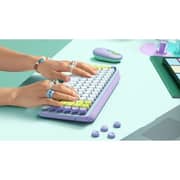Logitech POP Keys Wireless Mechanical Keyboard With Emoji Keys Day Dream