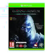 Xbox One Shadow Of Mordor Game