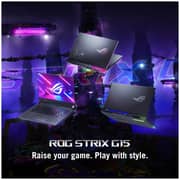 ASUS ROG Strix G15 (2022) Gaming Laptop - AMD Ryzen 7-6800H / 15.6inch FHD / 16GB RAM / 1TB SSD / 4GB NVIDIA GeForce RTX 3050 Graphics / Windows 11 Home / English & Arabic Keyboard / Grey / Middle East Version - [G513RC-HN013W]