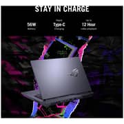 ASUS ROG Strix G15 (2022) Gaming Laptop - AMD Ryzen 7-6800H / 15.6inch FHD / 16GB RAM / 1TB SSD / 4GB NVIDIA GeForce RTX 3050 Graphics / Windows 11 Home / English & Arabic Keyboard / Grey / Middle East Version - [G513RC-HN013W]
