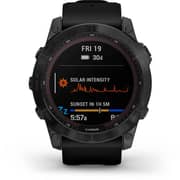 Garmin 0100254123 Fenix 7X Sapphire Solar Edition Smart Watch Black