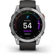 Garmin 010-02582-01 Epix Gen 2 Smart Watch Slate Steel