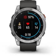 Garmin 010-02582-01 Epix Gen 2 Smart Watch Slate Steel