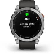 Garmin 010-02582-01 Epix Gen 2 Smart Watch Slate Steel