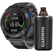 Garmin 010-02132-12 Descent Mk2i Smart Watch Titanium Carbon Grey + T1 Tracker