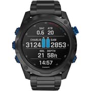 Garmin 010-02132-12 Descent Mk2i Smart Watch Titanium Carbon Grey + T1 Tracker