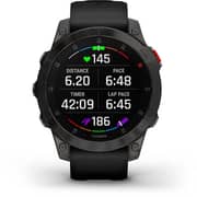Garmin 010-02582-11 Epix Gen 2 Sapphire Smart Watch Black Titanium