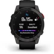 Garmin 010-02582-11 Epix Gen 2 Sapphire Smart Watch Black Titanium