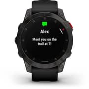 Garmin 010-02582-11 Epix Gen 2 Sapphire Smart Watch Black Titanium