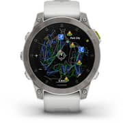 Garmin 010-02582-21 Epix Gen 2 Sapphire Smart Watch White Titanium