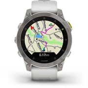 Garmin 010-02582-21 Epix Gen 2 Sapphire Smart Watch White Titanium