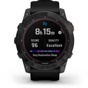 Garmin 010-02541-01 Fenix 7X Solar Smart Watch Slate Grey/Black