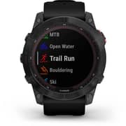 Garmin 010-02541-01 Fenix 7X Solar Smart Watch Slate Grey/Black
