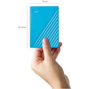 Western Digital My Passport Portable Hard Drive USB3.0 5TB Blue WDBPKJ0050BBL-WESN