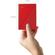 Western Digital My Passport Portable Hard Drive USB3.0 5TB Red WDBPKJ0050BRD-WESN