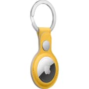Apple AirTag Leather Key Ring Meyer Lemon