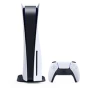 Sony PlayStation 5 Disc Console White - Middle East Version + PS5 Gran Turismo 7 25th Anniversary Edition Game