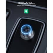 Ugreen Dual USB Car Charger Grey
