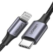 Ugreen USB-C To Lightning Cable 1m Black