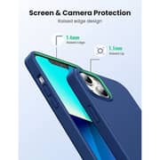 Maxguard Protettivo-Series Silicone Case Dark Blue Apple iPhone 13