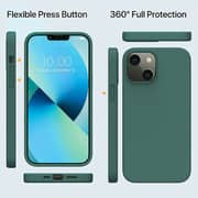 Maxguard Protettivo-Series Silicone Case Green Apple iPhone 13