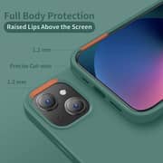 Maxguard Protettivo-Series Silicone Case Green Apple iPhone 13