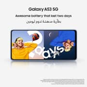 Samsung Galaxy A53 128GB Awesome Blue 5G Dual Sim Smartphone - Middle East Version