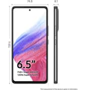 Samsung Galaxy A53 128GB Awesome Black 5G Dual Sim Smartphone - Middle East Version