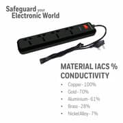 Honeywell HC000013 4 Way Socket Surge Protector