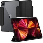 Spigen Ultra Hybrid Pro designed for iPad Pro 11 inch Case M2 4th Generation (2022) / 3rd Generation (2021) / 2nd Generation (2020) / 1st Generation (2018) cover with Pencil Holder - Black
