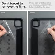 Spigen Ultra Hybrid Pro designed for iPad Pro 11 inch Case M2 4th Generation (2022) / 3rd Generation (2021) / 2nd Generation (2020) / 1st Generation (2018) cover with Pencil Holder - Black