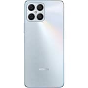 هاتف Honor X8 TFY-LX2 بذاكرة داخلية سعة 128 جيجابايت، لون فضي تيتانيوم، ثنائي الشريحة، شبكة الجيل الرابع 4G