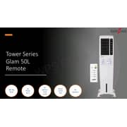 Kenstar 50 L Tower Air Cooler (white, Glam 50 R (kct5rf4h-eba)