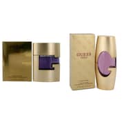 Guess Bundle Offer Of Gold Man Edt 75ml & Gold Women Edp 75ml