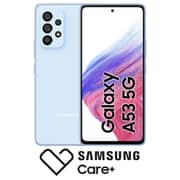 Samsung Galaxy A53 128GB Awesome Blue 5G Dual Sim Smartphone Pre-order with 2 Years Samsung Care+