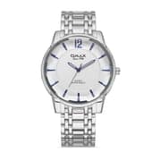 Omax Watches For Men Metal Analog - Silver