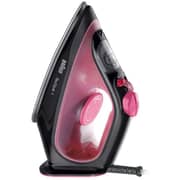 Braun 2000W TexStyle 1 Steam Iron with SuperCeramic Soleplate and Precision Tip, Purple/Black, Steam Iron SI1070PU