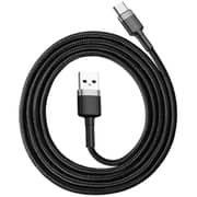 سلك باسيوس كافيول USB Type C بطول 1 متر لون أسود