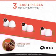 Vibes Hi-Fi Earplugs Clear