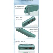 Maxguard Veloce-Series Magnetic Wireless Powerbank 10000mAh Green MG-VC12-GN