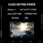 ASUS ROG Flow Z13 (2022) Gaming Laptop - 12th Gen / Intel Core i7-12700H / 13.4inch WUXGA / 16GB RAM / 512GB SSD / 4GB NVIDIA GeForce RTX 3050 Graphics / Windows 11 Home / English & Arabic Keyboard / Black / Middle East Version - [GZ301ZC-LD127W]