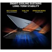 Asus TUF Gaming F15 FX506LH-HN004W Gaming Laptop - Core i5 2.5GHz 8GB 512GB 4GB Win11 15.6inch FHD Black NVIDIA GeForce GTX 1650 English/Arabic Keyboard