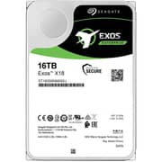 Seagate Exos X18 16tb Enterprise Hdd - Cmr 3.5 Inch Hyperscale Sata 6gb/s, 7200 Rpm, 512e And 4kn Fastformat, Low Latency With Enhanced Caching (st16000nm000j)